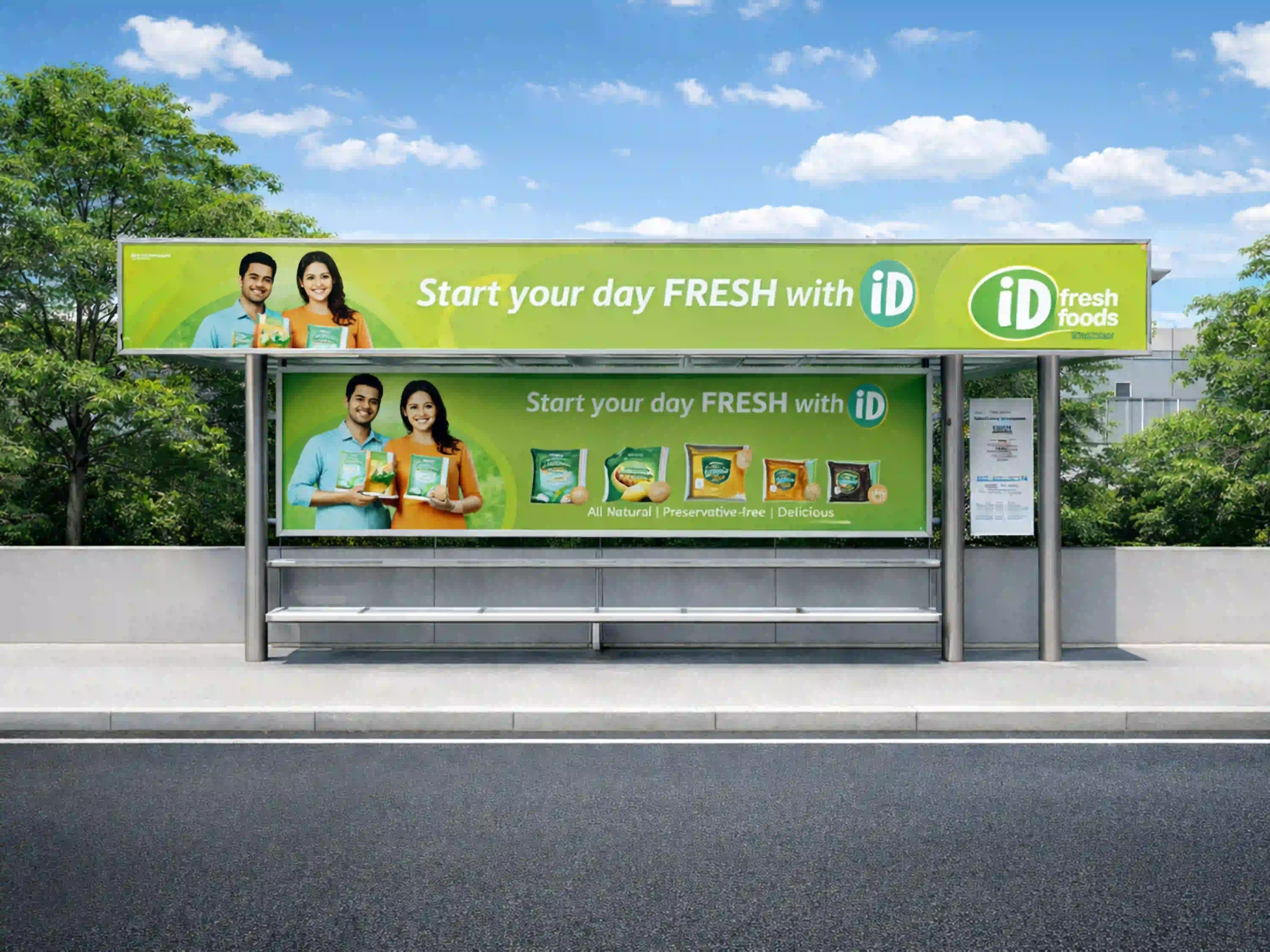 Bus Stop Ads